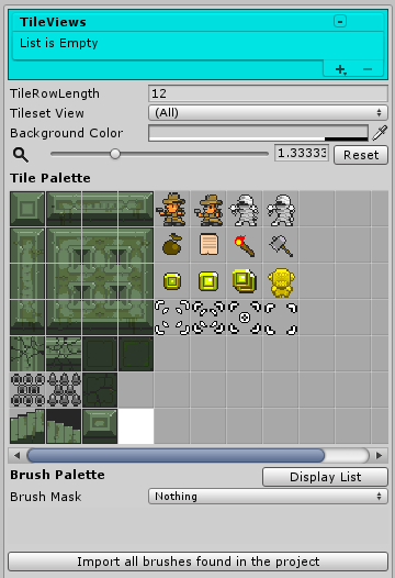 The created tileset