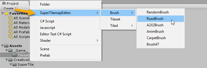 Create a Road Brush